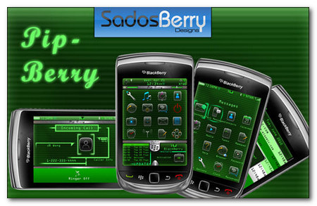 Tema Pip Berry Blackberry Torch 9800